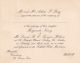 Marguerite Nancy Story. Wedding invitation. 1955