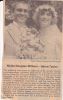 Wedding announcement in Newbury Weekly News