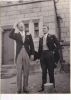 David Douglas-Withers with John McFarland (best man)